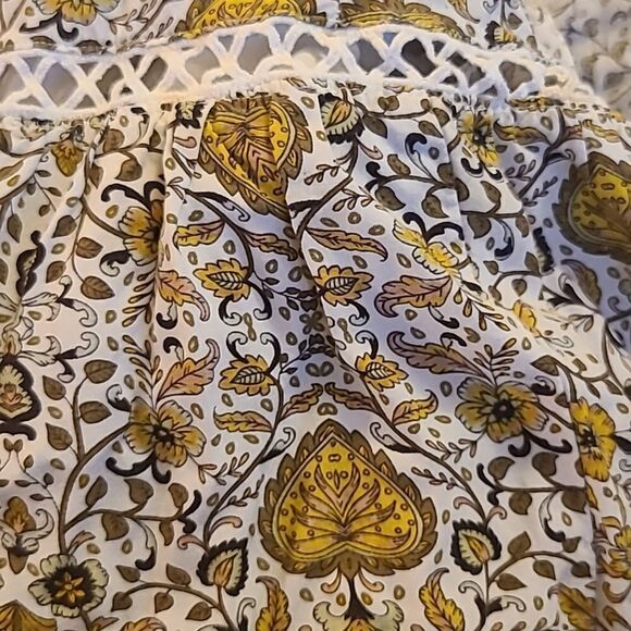 Abel the Label Floral Boho Dress Fits like Medium - Picture 6 of 11